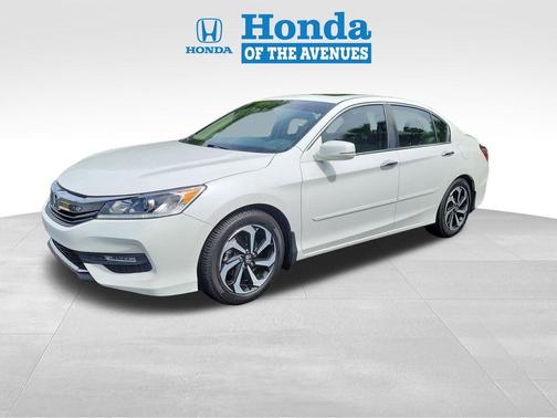White Orchid Pearl 2016 Honda Accord EX-L