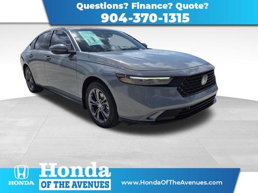 Urban Gray Pearl 2026 Honda Accord Hybrid EX-L