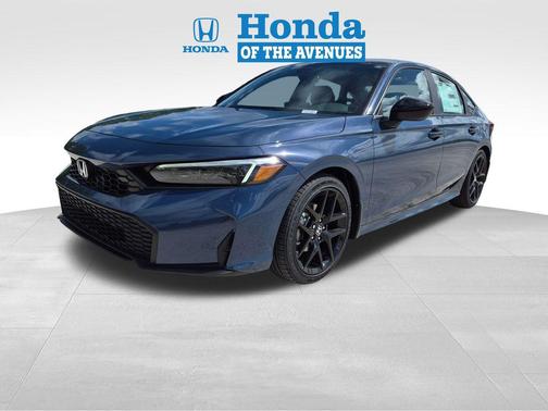 Blue Lagoon Pearl 2026 Honda Civic Sport