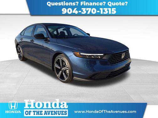 Canyon River Blue Metallic 2026 Honda Accord SE