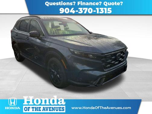 Meteorite Gray Metallic 2025 Honda CR-V Hybrid Sport AWD