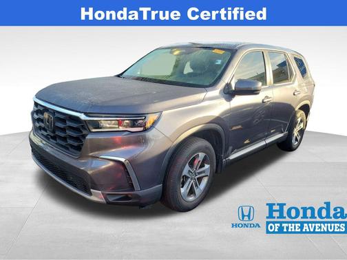 Modern Steel Metallic 2023 Honda Pilot 2WD EX-L 7 Passenger