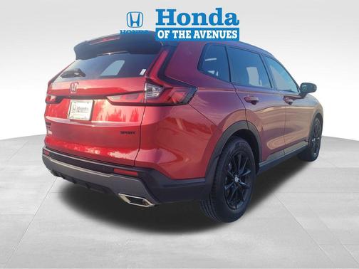 Radiant Red Metallic 2026 Honda CR-V Hybrid Sport-L FWD