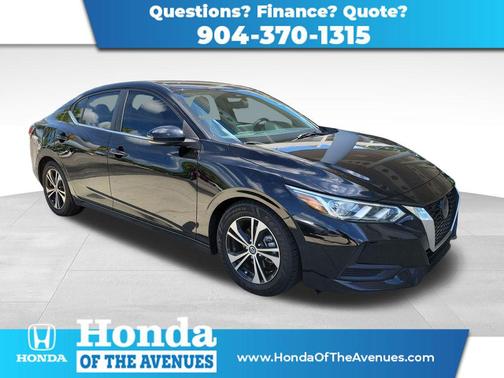 Super Black 2020 Nissan Sentra SV