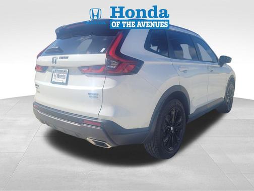 Platinum White Pearl 2026 Honda CR-V Hybrid Sport Touring AWD