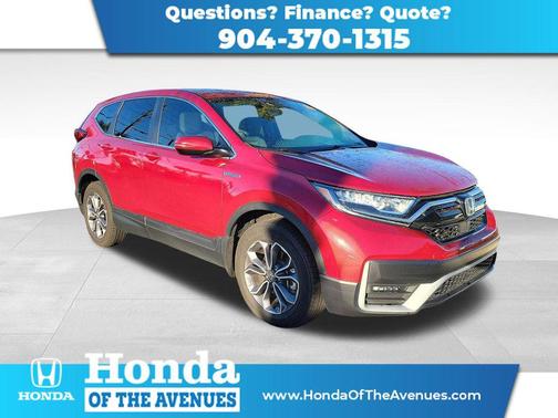 Radiant Red Metallic 2022 Honda CR-V Hybrid EX