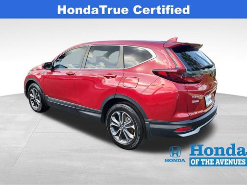 Radiant Red Metallic 2022 Honda CR-V Hybrid EX