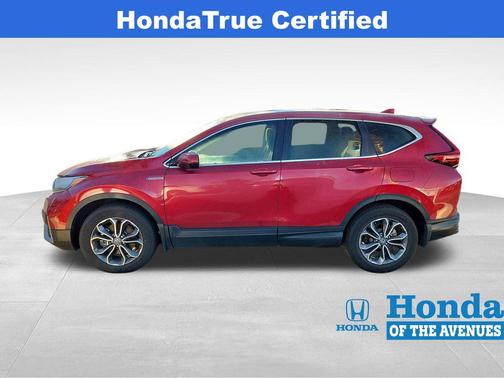 Radiant Red Metallic 2022 Honda CR-V Hybrid EX