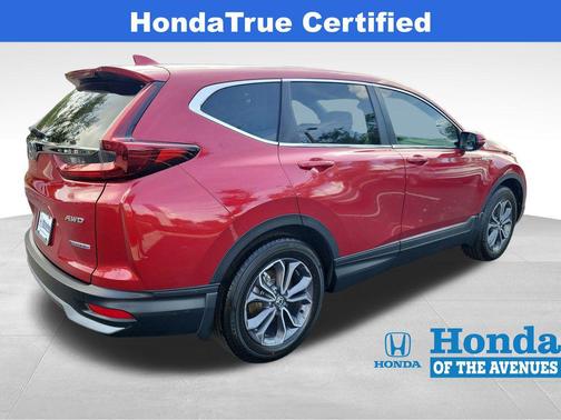 Radiant Red Metallic 2022 Honda CR-V Hybrid EX