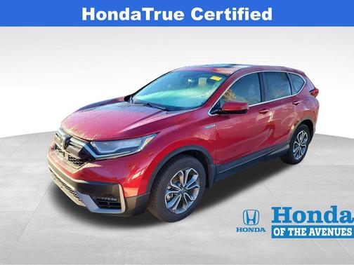 Radiant Red Metallic 2022 Honda CR-V Hybrid EX