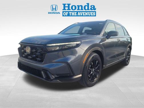 Meteorite Gray Metallic 2026 Honda CR-V Hybrid Sport-L FWD