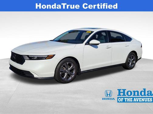 Platinum White Pearl 2023 Honda Accord EX