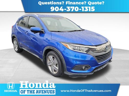 Aegean Blue Metallic 2020 Honda HR-V EX