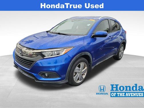 Aegean Blue Metallic 2020 Honda HR-V EX