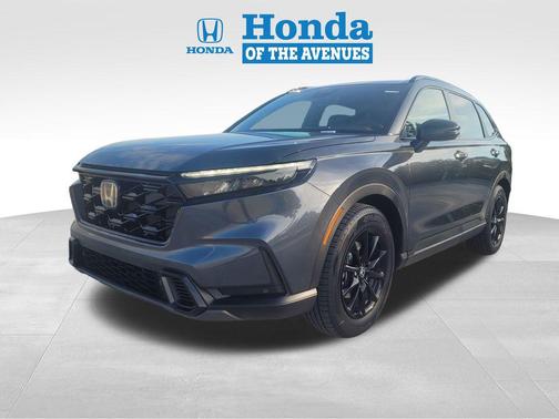 Meteorite Gray Metallic 2026 Honda CR-V Hybrid Sport-L FWD