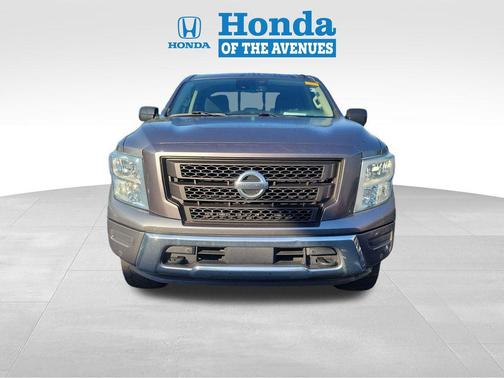 Gun Metallic 2021 Nissan Titan SV