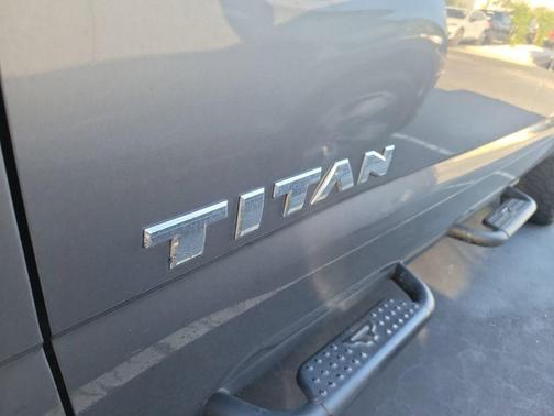 Gun Metallic 2021 Nissan Titan SV