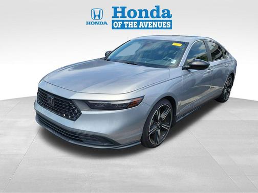 Lunar Silver Metallic 2023 Honda Accord Hybrid Sport