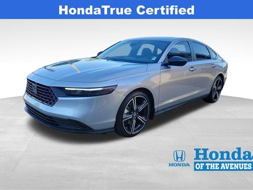 Lunar Silver Metallic 2023 Honda Accord Hybrid Sport