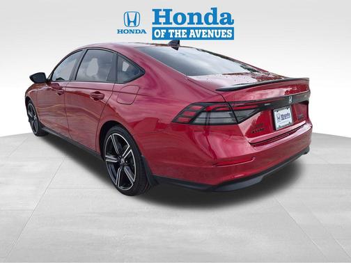 Radiant Red Metallic 2026 Honda Accord Hybrid Sport