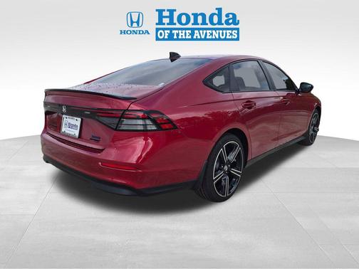 Radiant Red Metallic 2026 Honda Accord Hybrid Sport