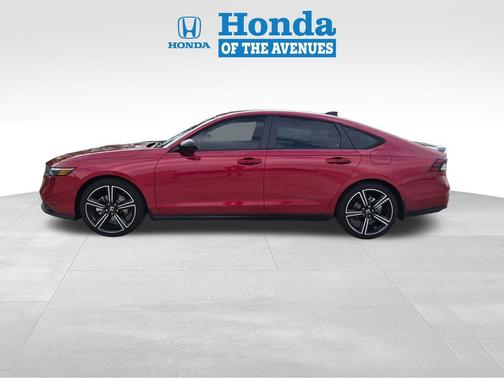 Radiant Red Metallic 2026 Honda Accord Hybrid Sport
