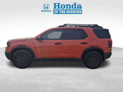 Sunset Orange 2026 Honda Passport AWD TrailSport Elite Blackout
