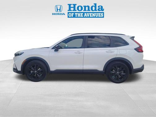 Platinum White Pearl 2026 Honda CR-V Hybrid Sport Touring AWD