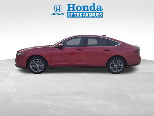 Radiant Red Metallic 2026 Honda Accord Hybrid EX-L