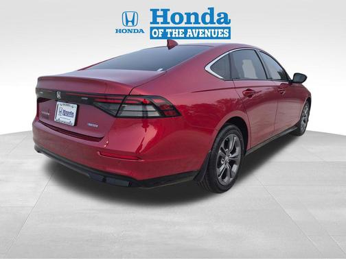Radiant Red Metallic 2026 Honda Accord Hybrid EX-L