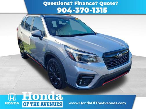 Ice Silver Metallic 2021 Subaru Forester Sport