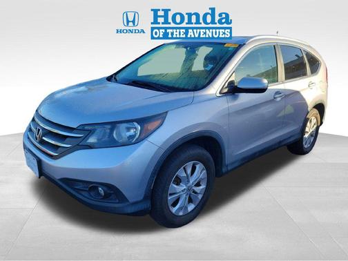 Alabaster Silver Metallic 2014 Honda CR-V EX-L