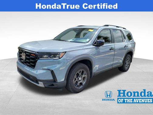 Sonic Gray Pearl 2025 Honda Pilot TrailSport