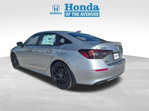 Solar Silver Metallic 2026 Honda Civic Sport