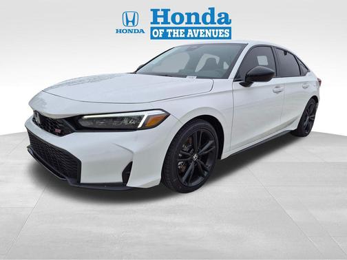 Platinum White Pearl 2026 Honda Civic Si Base