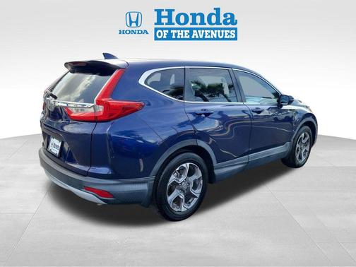 Obsidian Blue 2018 Honda CR-V EX