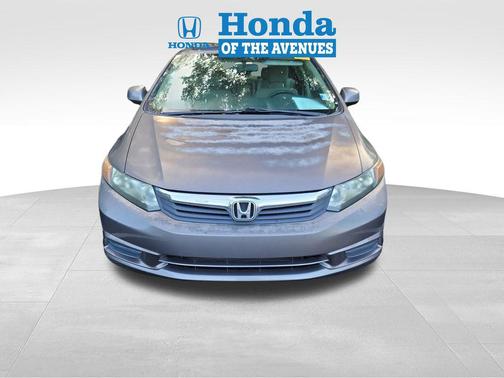Urban Titanium Metallic 2012 Honda Civic EX