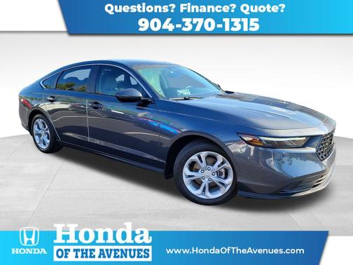 Meteorite Gray Metallic 2025 Honda Accord LX 1.5T