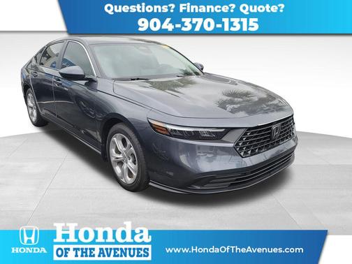 Meteorite Gray Metallic 2025 Honda Accord LX 1.5T