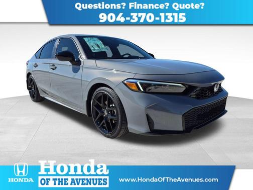 Urban Gray Pearl 2026 Honda Civic Sport