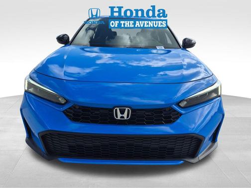 Boost Blue Pearl 2026 Honda Civic Hybrid Sport Touring