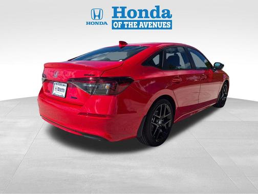 Rallye Red 2026 Honda Civic Hybrid Sport