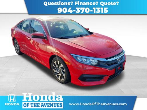Rallye Red 2018 Honda Civic EX