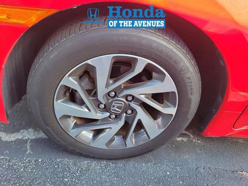 Rallye Red 2018 Honda Civic EX