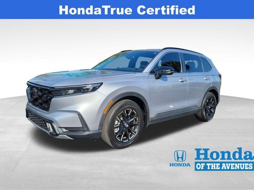 Lunar Silver Metallic 2023 Honda CR-V Hybrid Sport FWD