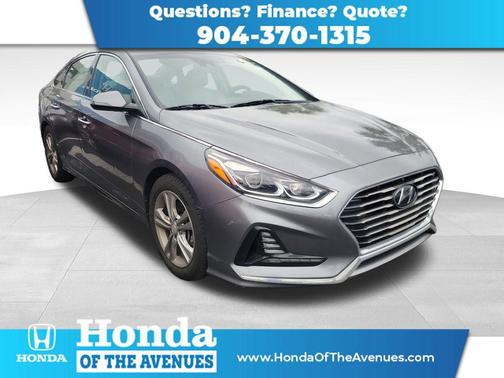Machine Gray 2018 Hyundai SONATA Limited