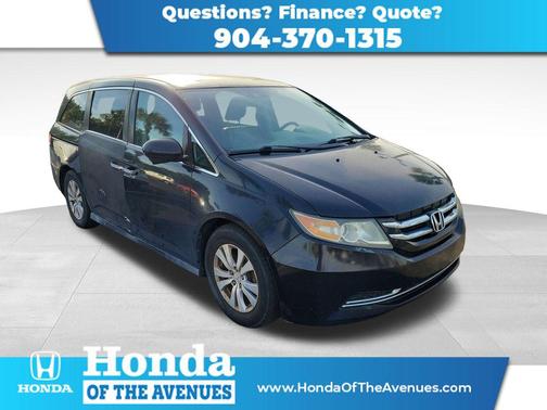 Black 2016 Honda Odyssey EX-L