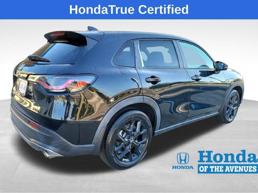 Crystal Black Pearl 2024 Honda HR-V 2WD Sport