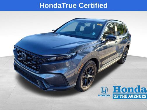 Meteorite Gray Metallic 2024 Honda CR-V Hybrid Sport FWD