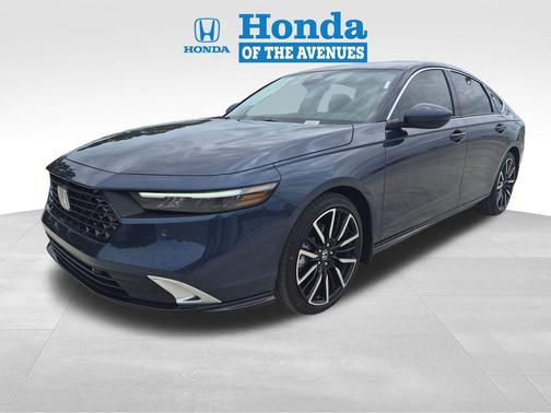 Canyon River Blue Metallic 2026 Honda Accord Hybrid Touring